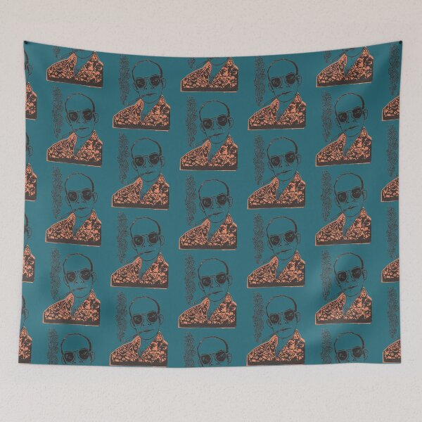 Item preview, Hunter S Thompson Smoking Premium  designed and sold by kauchaq.