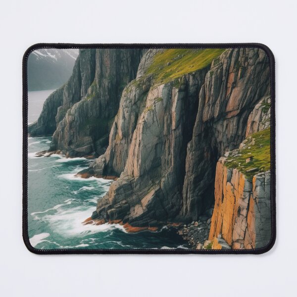 Item preview, Spectacular Nordic Cliffs - Dynamic and Picturesque Coastal Scenery designed and sold by Piotrek0001.
