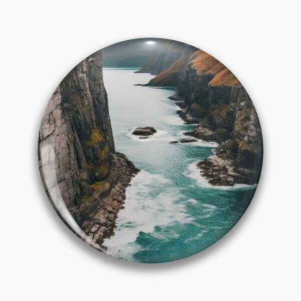 Artikelvorschau, Spectacular Nordic Cliffs - Dynamic and Picturesque Coastal Scenery entworfen und verkauft von Piotrek0001.