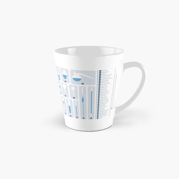 Chemistry Laboratory Glassware Tall Mug
