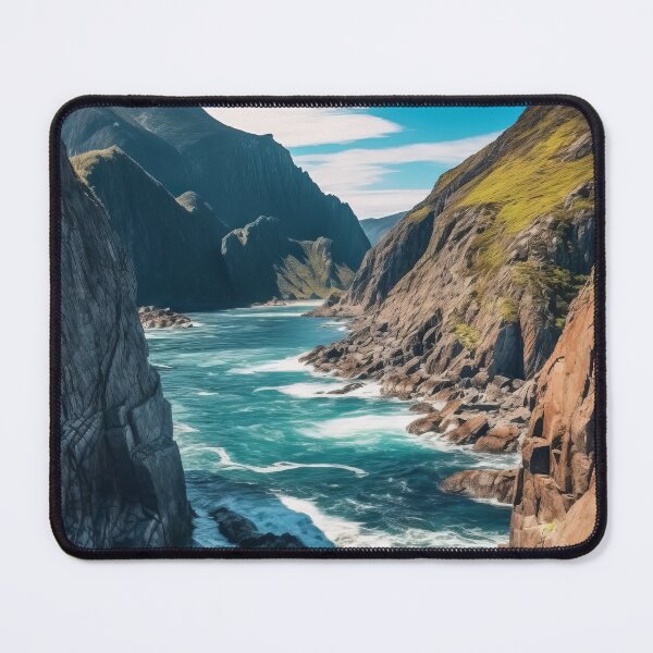 Item preview, Spectacular Nordic Cliffs - Dynamic and Picturesque Coastal Scenery designed and sold by Piotrek0001.