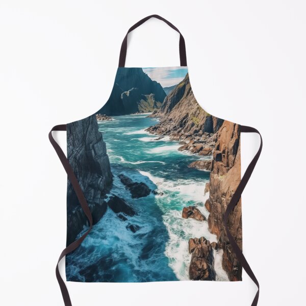 Item preview, Spectacular Nordic Cliffs - Dynamic and Picturesque Coastal Scenery designed and sold by Piotrek0001.