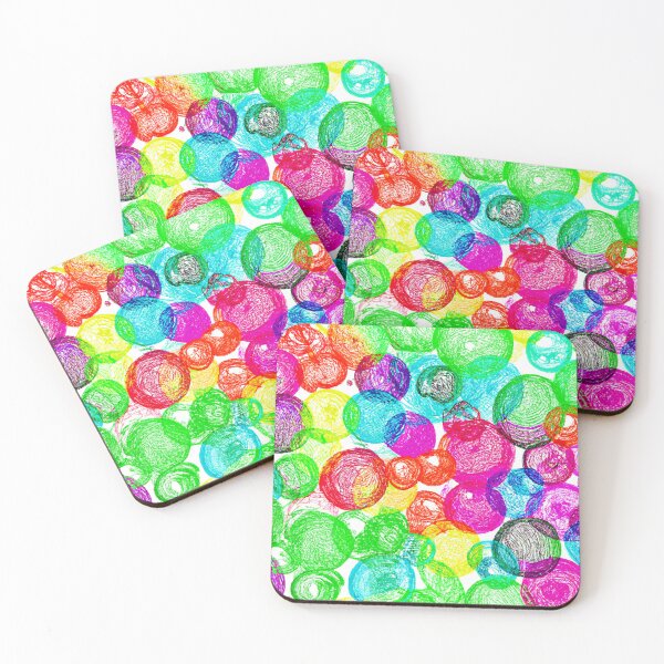 Item preview, Bursting with Color Abstract Pattern designed and sold by Health And Fitness Posts e-Store.