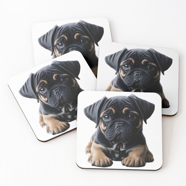 Item preview, Beautiful Pug puppy designed and sold by Derbiwow.