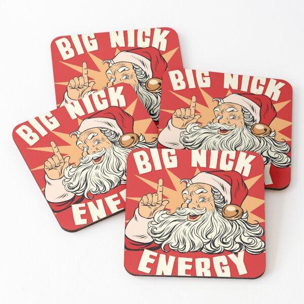 Item preview, Santa Big Nick Energy Funny Christmas designed and sold by flippinsg.