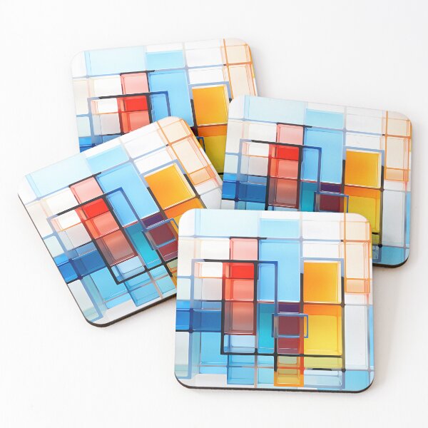 Item preview, Colorful Shapes designed and sold by tropicaltee.