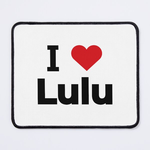 Item preview, I love Lulu designed and sold by Moyanana.