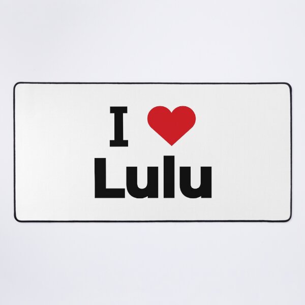 Item preview, I love Lulu designed and sold by Moyanana.