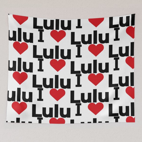 Item preview, I love Lulu designed and sold by Moyanana.