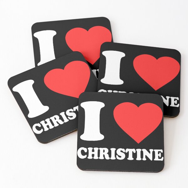 Item preview, I Love Christine designed and sold by flippinsg.