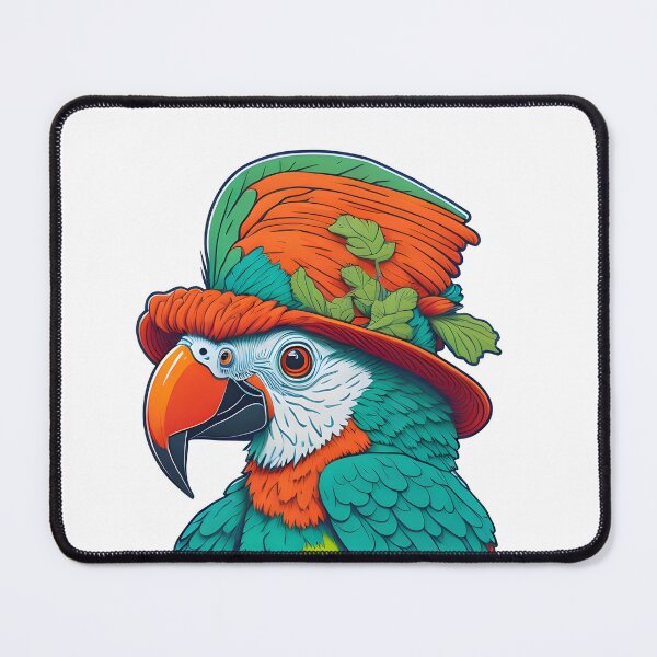 Item preview, Parrot wearing Vegetables designed and sold by Islandadora.