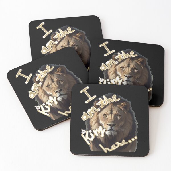 Item preview, I AM THE KING HERE. designed and sold by Reshma Budhiya.