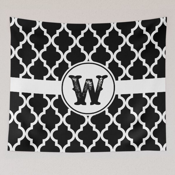 Item preview, Black Monogram: Letter W designed and sold by Jared Davies.