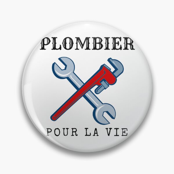 Aperçu de l'œuvre Plombier pour la vie 2 créée et vendue par MerchQuiTue.