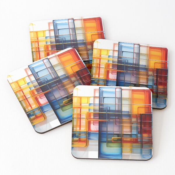 Item preview, Colorful Shapes designed and sold by tropicaltee.