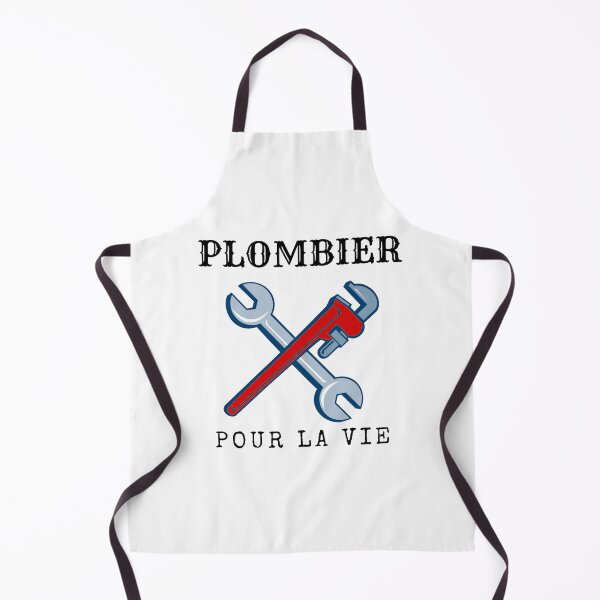 Aperçu de l'œuvre Plombier pour la vie 2 créée et vendue par MerchQuiTue.