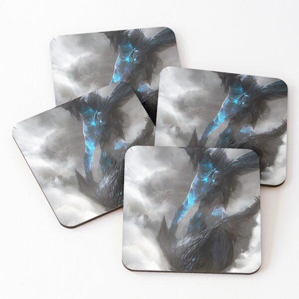 Item preview, MistHaven Foggy Monster - Bound by Shadows The Eternal Confrontation designed and sold by IsdinMisthaven.