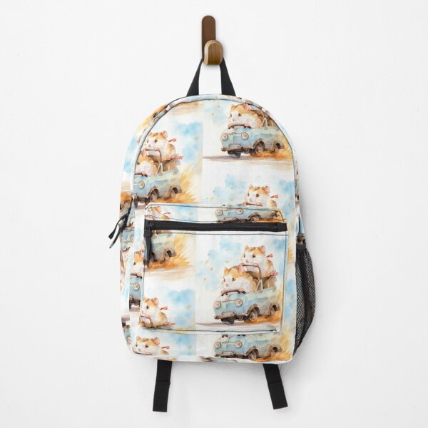 Item preview, Cute Hamster Joyride in Car Watercolor designed and sold by redstar19.