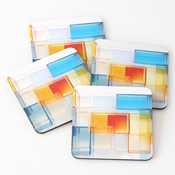 Item preview, Colorful Shapes designed and sold by tropicaltee.