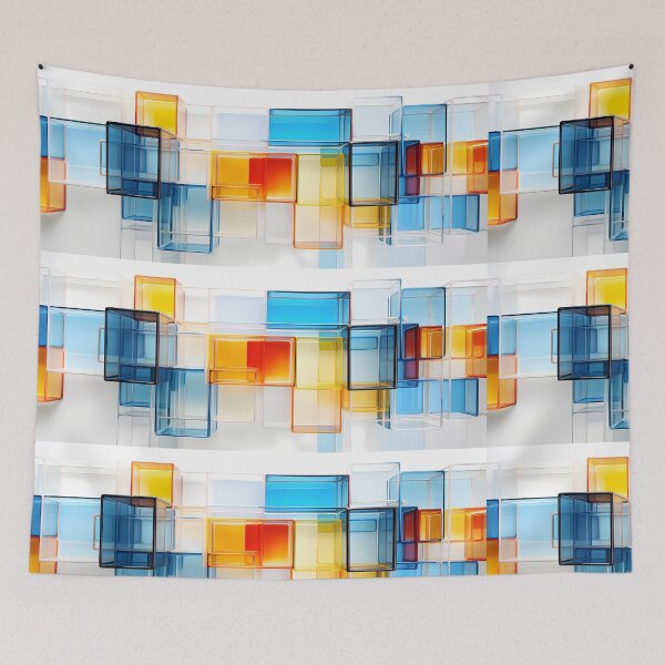 Item preview, Colorful Shapes designed and sold by tropicaltee.