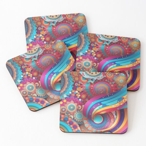 Item preview, a cool colorful pattern designed and sold by mikaws.