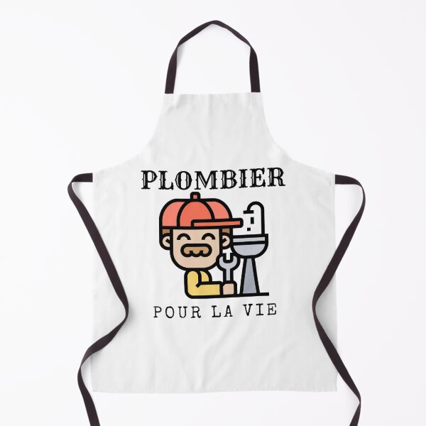 Aperçu de l'œuvre Plombier pour la vie 5 créée et vendue par MerchQuiTue.