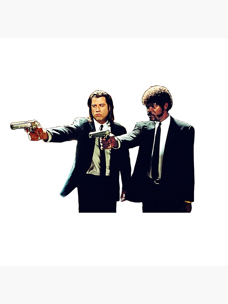 Vincent Und Jules Pulp Fiction Grusskarte Von Clpworks Redbubble