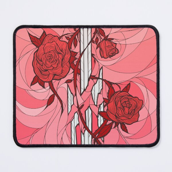 Item preview, Roses of the Broken Sword Stained Glass designed and sold by Icewreath.