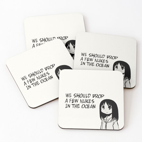Item preview, I draw that panel of osaka saying we should drop a few nukes in the ocean / azumanga daioh designed and sold by RansRoom.