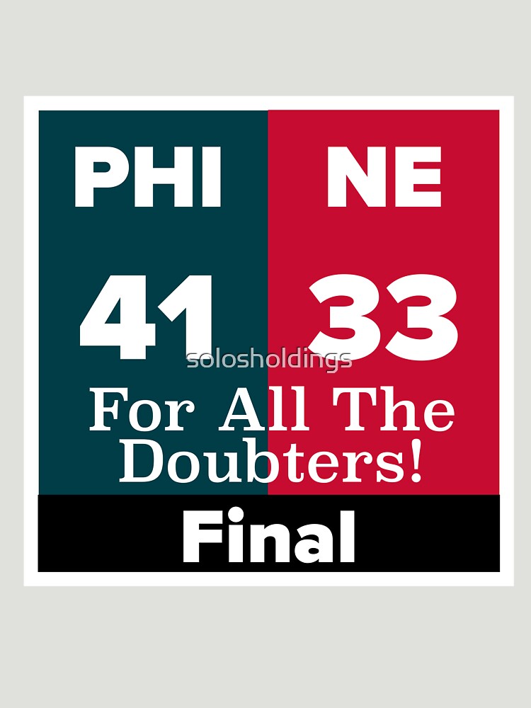 PHI 41 NE 33 Final Score Philadelphia Eagles vs New England