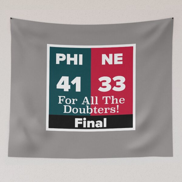 Item preview, Philadelphia Football Doubters 41 - 33 Final - Celebrate! designed and sold by solosholdings.