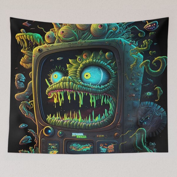 Item preview, Alien Television designed and sold by LartographicArt.