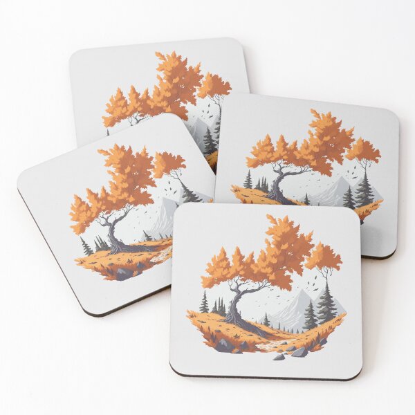 Item preview, Autumn Landscape designed and sold by bubblegarden.