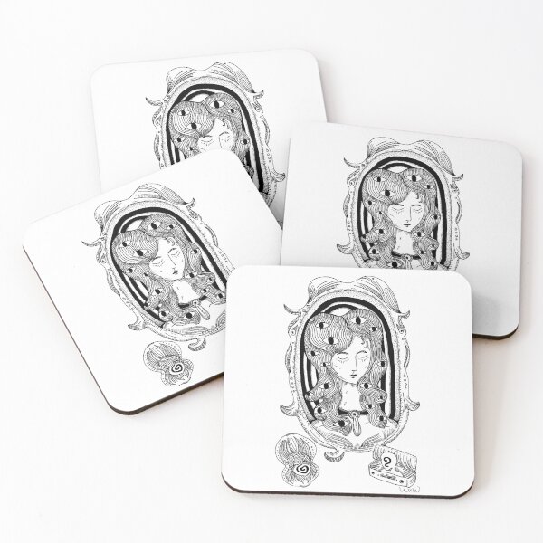 Item preview, Woman In Mirror designed and sold by Whimsical-xw.