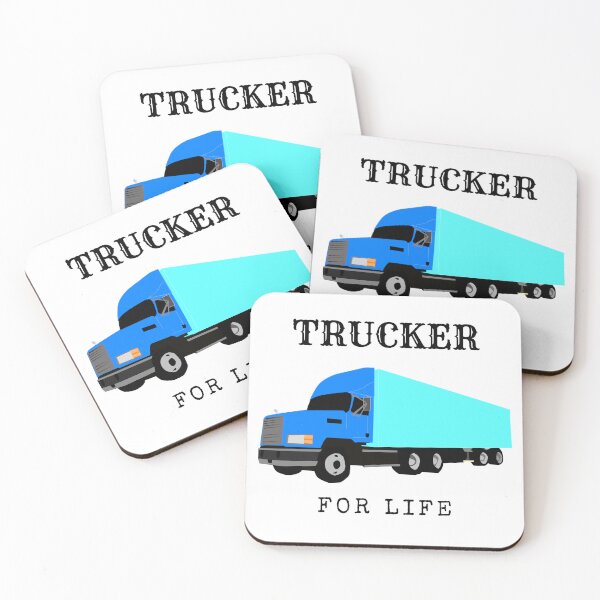 Item preview, Trucker for Life 1 designed and sold by MerchQuiTue.