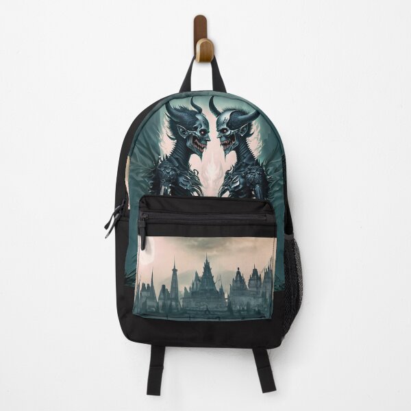 Item preview, Two demons and the city designed and sold by 2D-mockup.