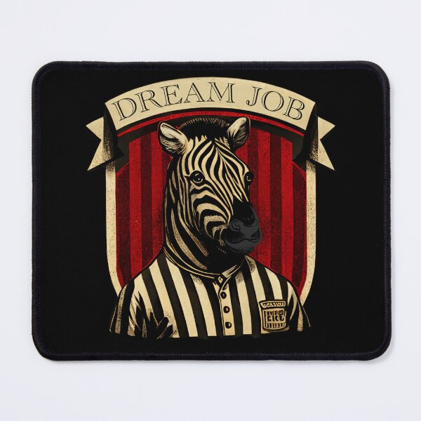 Item preview, Zebra Referee designed and sold by goldentusk.
