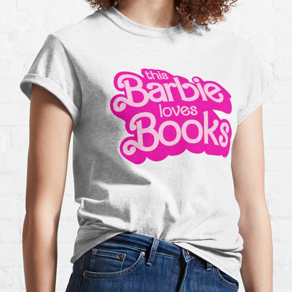 esta barbie ama los libros Camiseta clásica