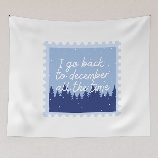 Item preview, I go back to december all the time designed and sold by BloompodDesigns.