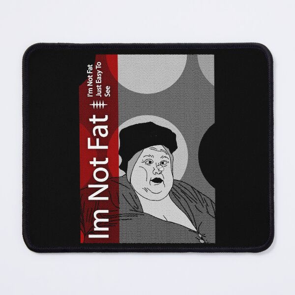 Item preview, I'm Not Fat Just Easy To See designed and sold by arthardist.