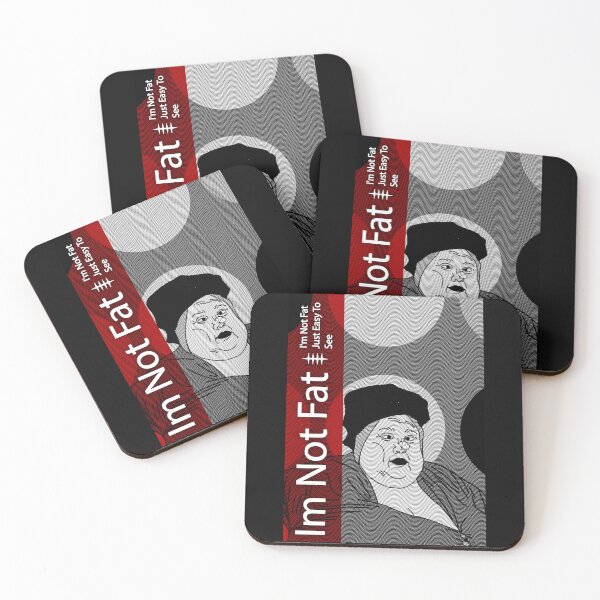 Item preview, I'm Not Fat Just Easy To See designed and sold by arthardist.