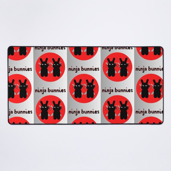 Item preview, ninja bunnies- cute cartoon designed and sold by rattykins.
