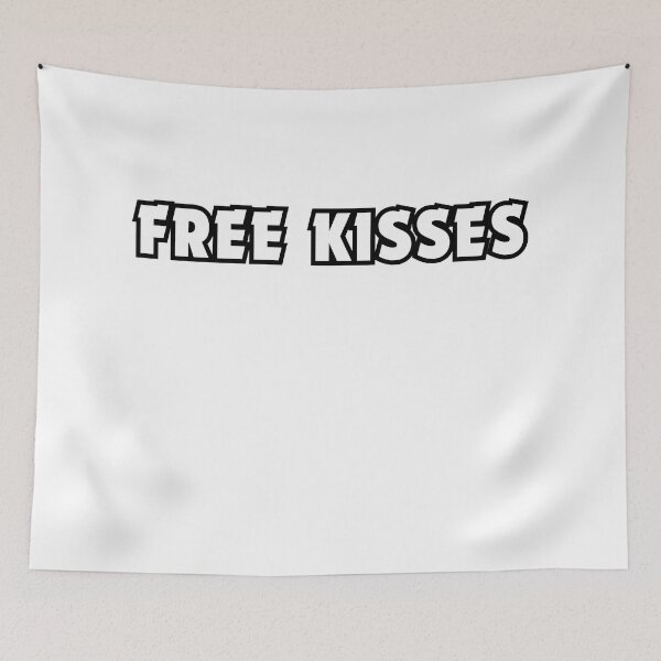 Item preview, Free kisses shirt, festival look, for holidays designed and sold by Impulsshop.