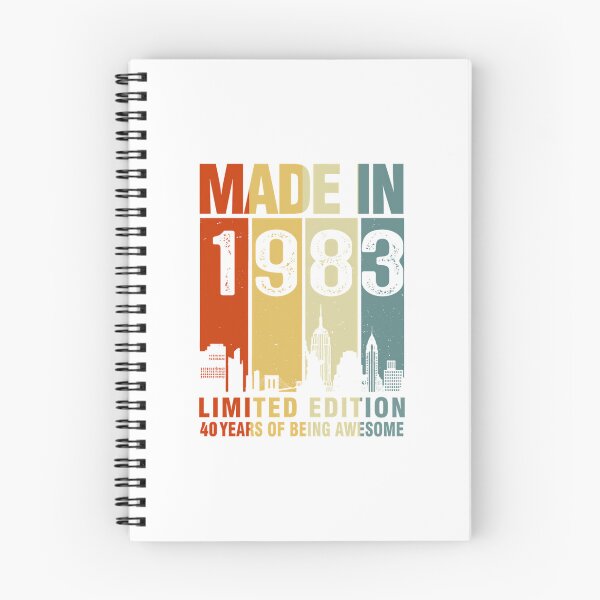 Item preview, Vintage Made In 1983 Limited Edition 40 Years Of Being Awesome   	 designed and sold by oaftcthxymk75.