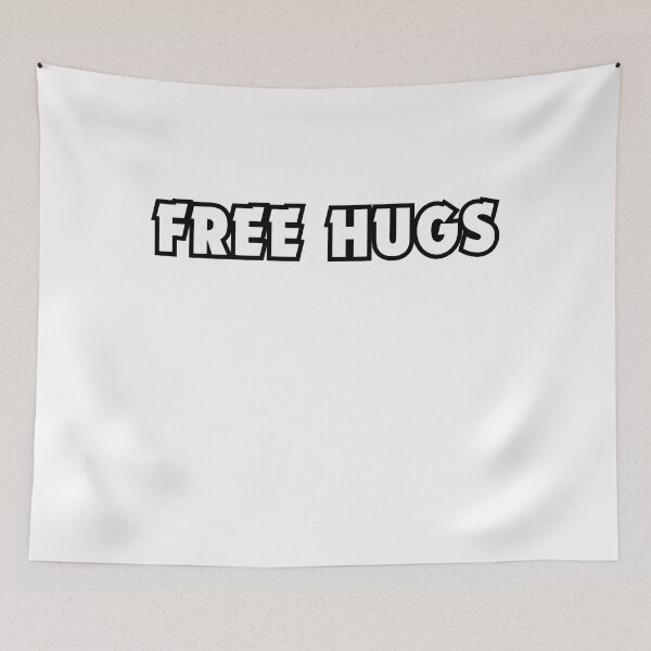 Item preview, Free HUGS shirt, festival look, for holidays designed and sold by Impulsshop.