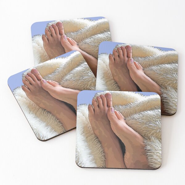 Item preview, Toasty Toes, Snuggle Feet in Blanket designed and sold by Madam-Toe-vary.