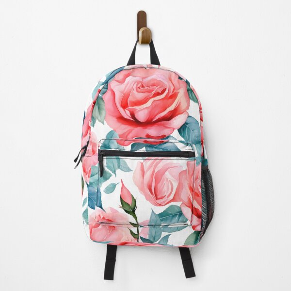 Item preview, Pink Roses Vintage Flowers Floral Pattern designed and sold by SecretDicer.