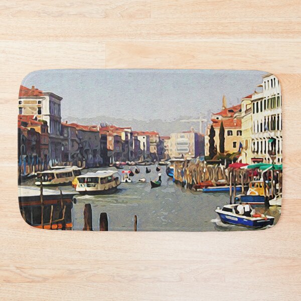 Item preview, BUSY INTERSECTION IN VENICE designed and sold by ArtbyRolleen.