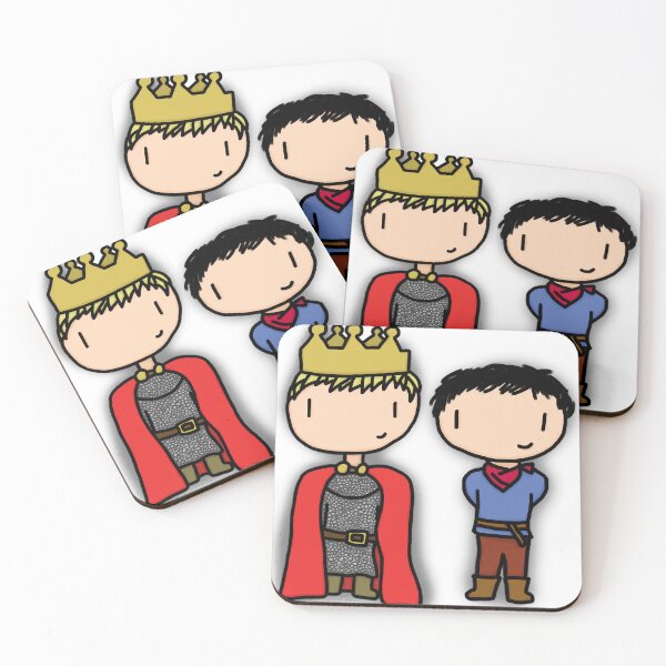 Item preview, Merlin and Arthur designed and sold by laronhsi-eh.