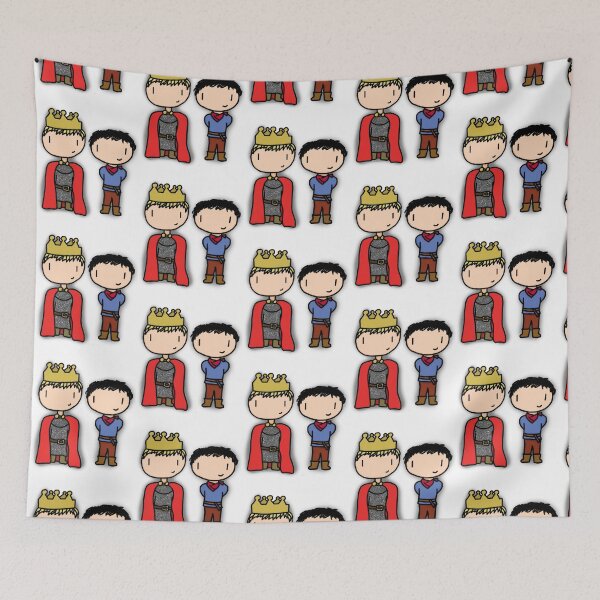 Item preview, Merlin and Arthur designed and sold by laronhsi-eh.